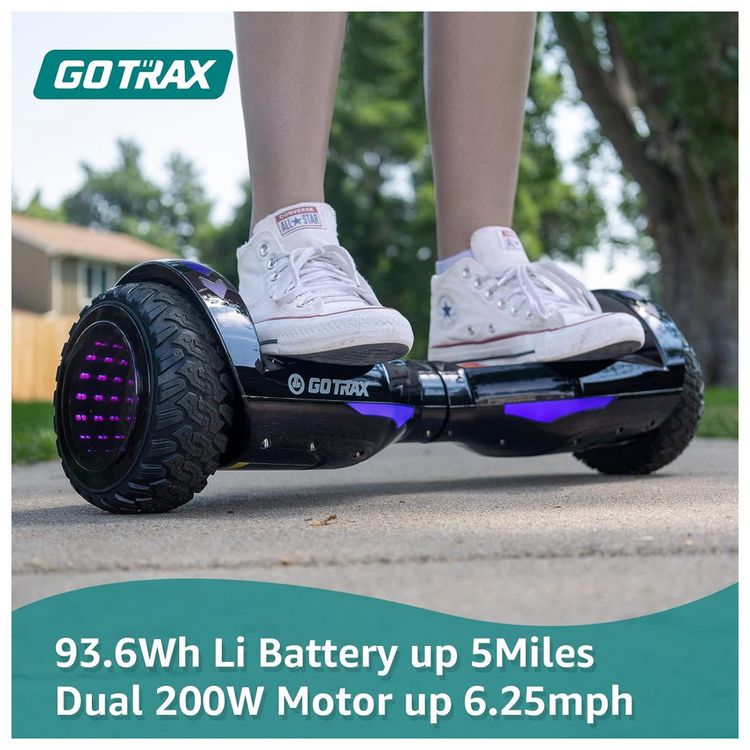 GOTRAX-Hoverboard-Off-Road-com-Alto-Falante-Bluetooth-Luz-foto-2