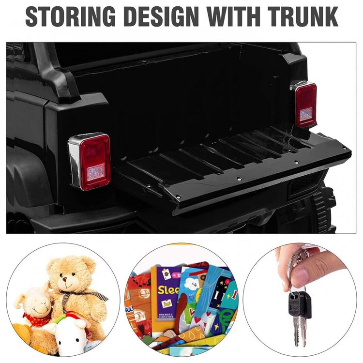 Carro-Carrinho-Eletrico-2-Assentos-12V-com-Luzes-de-LED-e-foto-5