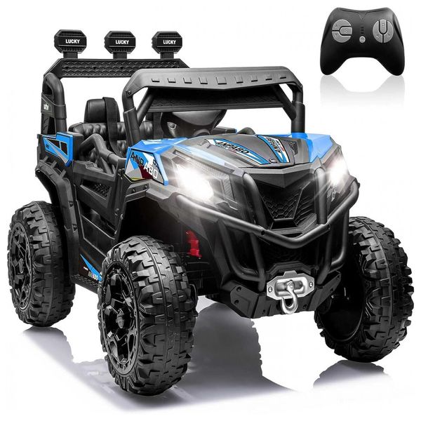 ANPABO-Carro-Carrinho-Eletrico-2-Assentos-12V-com-Luzes-de-foto-0
