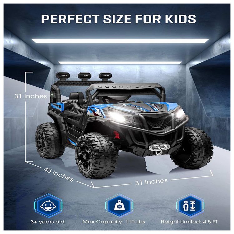 ANPABO-Carro-Carrinho-Eletrico-2-Assentos-12V-com-Luzes-de-foto-5