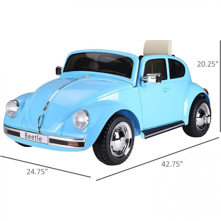 Aosom-Carro-Carrinho-Eletrico-1-Assento-6V-com-Luzes-de-foto-2