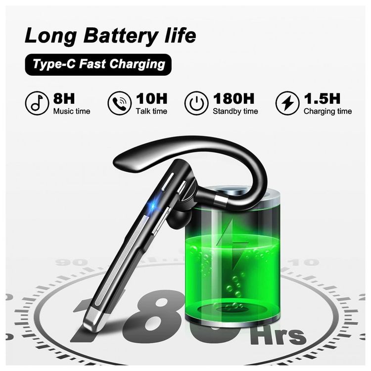 XVV-Fone-de-ouvido-sem-Fio-Headset-Bluetooth-para-Chamadas-foto-3