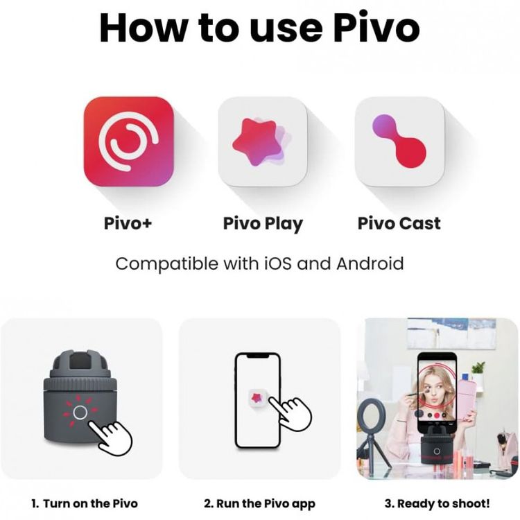 Pivo-Pod-Lite-Suporte-para-Telefone-com-Rastreador-foto-5