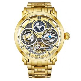 Relogio-Automatico-Luciano-371B-com-Mostrador-Dourado-e-foto-0