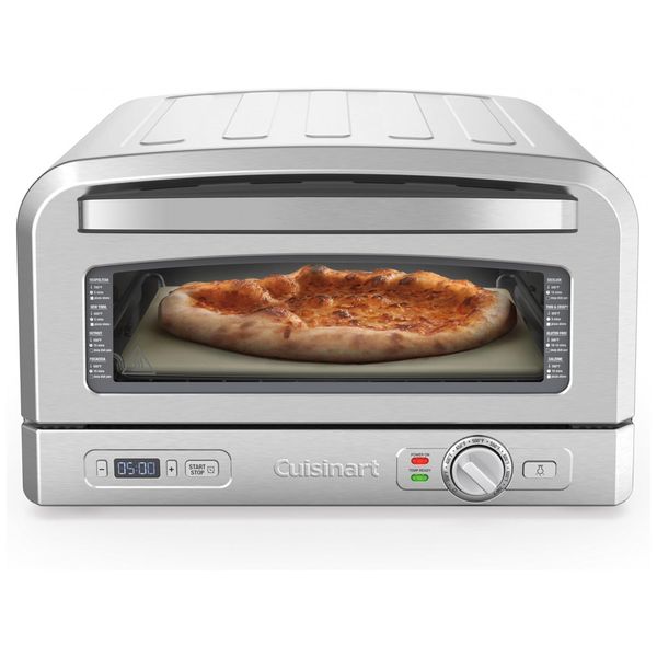Forno-de-Pizza-Portatil-de-Bancada-em-Aco-Inoxidavel-foto-0