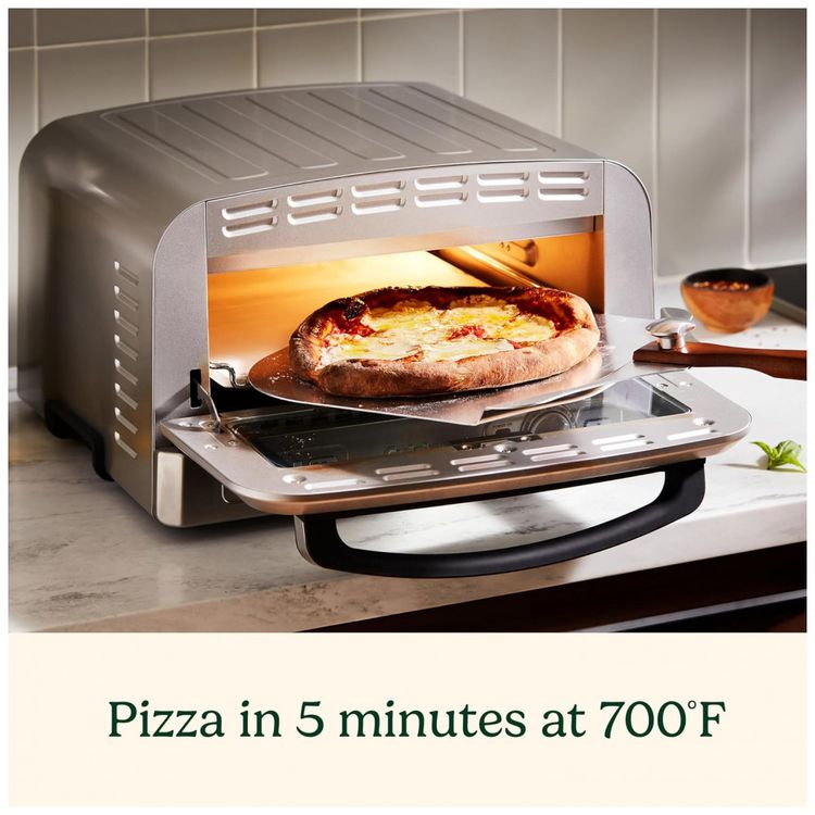Forno-de-Pizza-Portatil-de-Bancada-em-Aco-Inoxidavel-foto-4