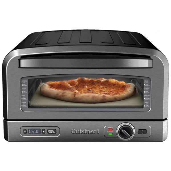 Forno-de-Pizza-Portatil-de-Bancada-em-Aco-Inoxidavel-foto-0