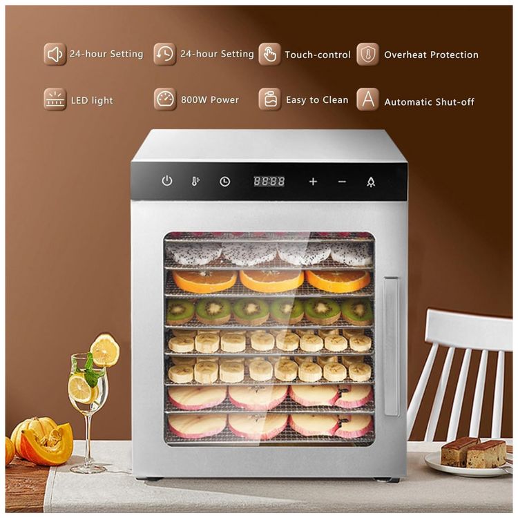 Desidratador-de-Alimentos-Eletrico-com-10-Bandejas-em-Aco-foto-2