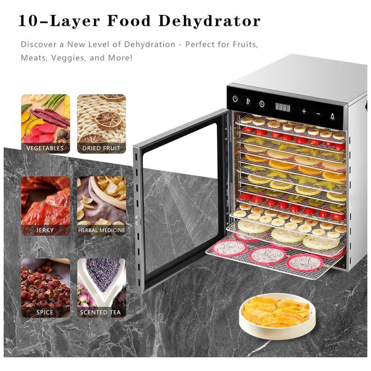 Desidratador-de-Alimentos-Eletrico-com-10-Bandejas-em-Aco-foto-3