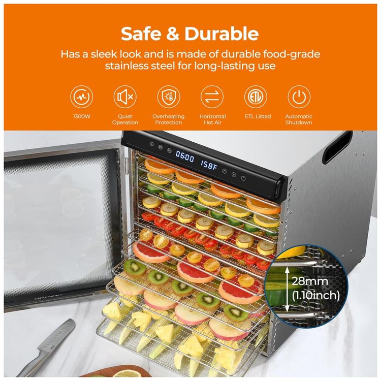 Desidratador-de-Alimentos-em-Aco-Inoxidavel-com-12-Bandejas-foto-3