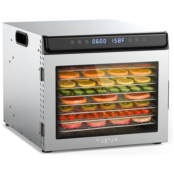 Desidratador-de-Alimentos-com-8-Bandejas-em-Aco-Inoxidavel-foto-0