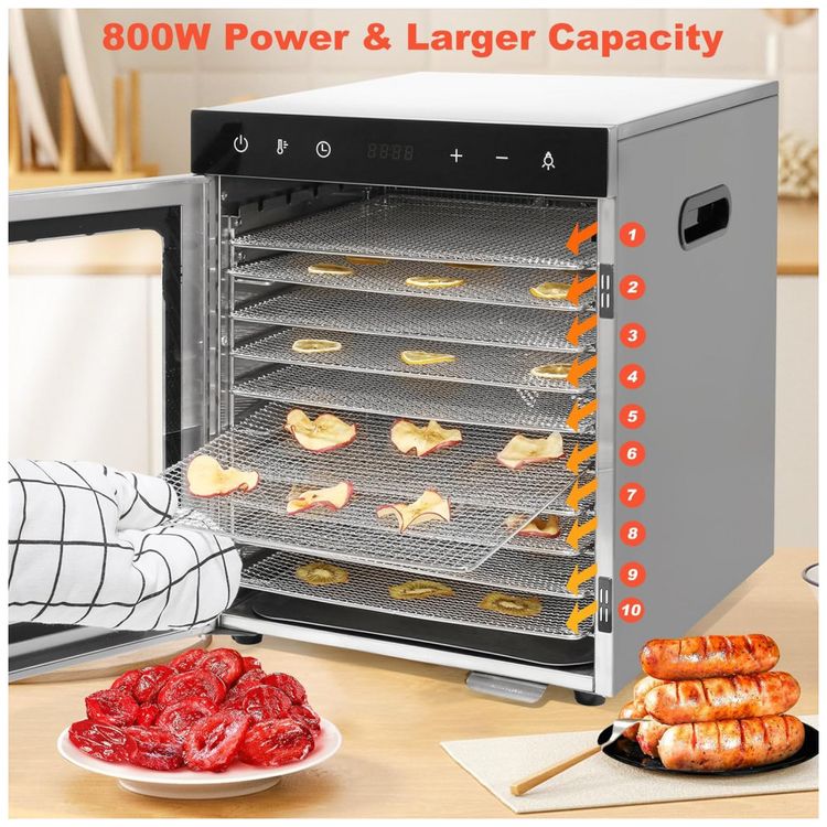 Desidratador-de-Alimentos-em-Aco-Inoxidavel-com-10-Bandejas-foto-1