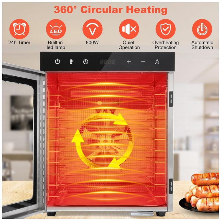 Desidratador-de-Alimentos-em-Aco-Inoxidavel-com-10-Bandejas-foto-3