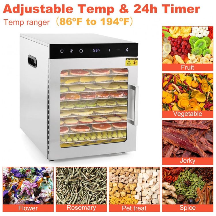 Desidratador-de-Alimentos-em-Aco-Inoxidavel-com-10-Bandejas-foto-4