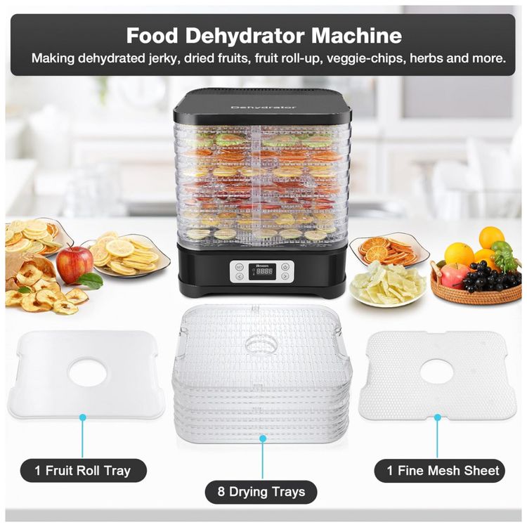 Desidratador-de-Alimentos-Eletrico-com-8-Bandejas-Controle-foto-5