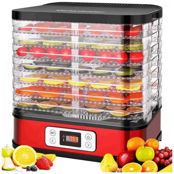 Desidratador-de-Alimentos-com-8-Bandejas-e-Temporizador-foto-0