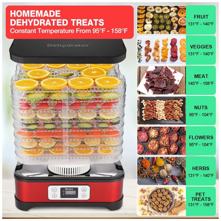 Desidratador-de-Alimentos-com-8-Bandejas-e-Temporizador-foto-4
