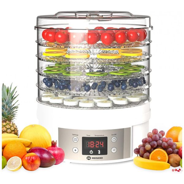 Desidratador-de-Alimentos-com-5-Bandejas-e-Display-LED-foto-0