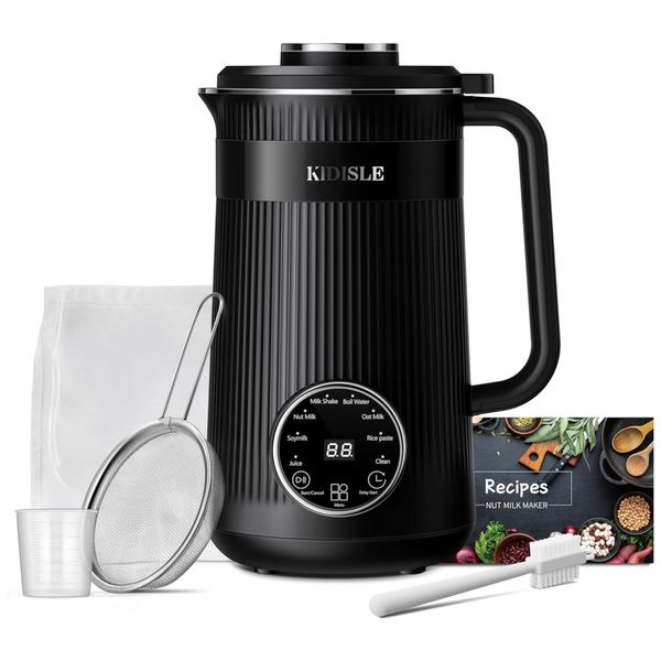 Maquina-de-Leite-Vegetal-8-em-1-950mL-com-Tela-LED-e-foto-0