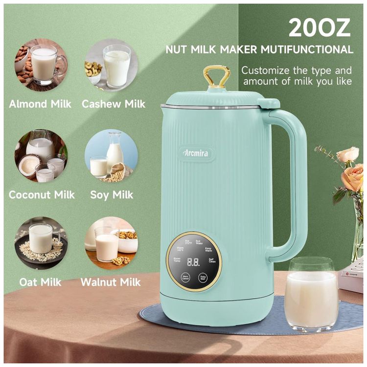 Maquina-de-Leite-Vegetal-Automatica-600mL-com-Tela-LED-e-foto-1