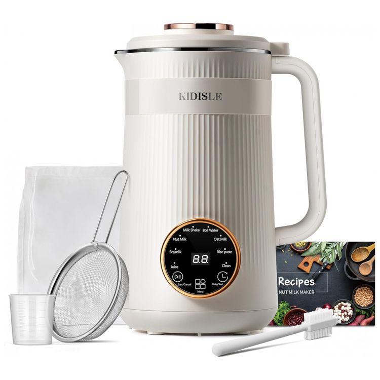 Maquina-de-Leite-Vegetal-8-em-1-950mL-com-Tela-LED-e-foto-0