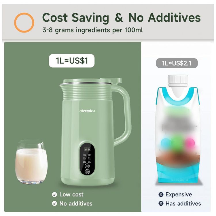 Maquina-de-Leite-Vegetal-600mL-com-Desligamento-Automatico-foto-5