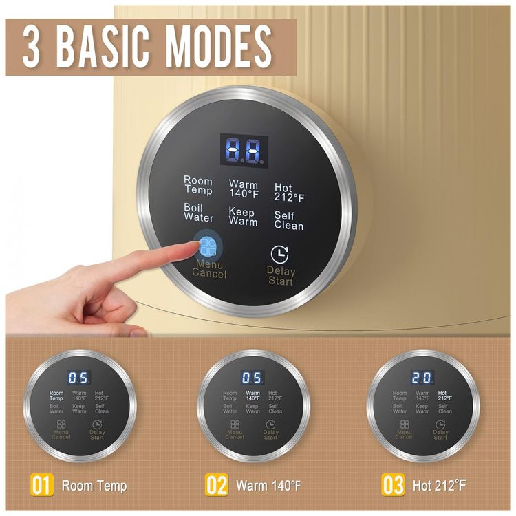 Maquina-de-Leite-Vegetal-Automatica-600mL-com-Tela-de-LED-e-foto-3
