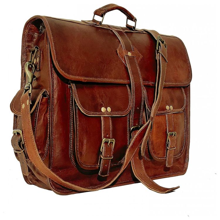 VC-VINTAGE-COUTURE-Bolsa-Pasta-de-Couro-Masculina-para-foto-0