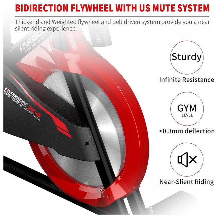 HARISON-Bicicleta-Ergometrica-com-Suporte-para-Tablet-e-foto-2