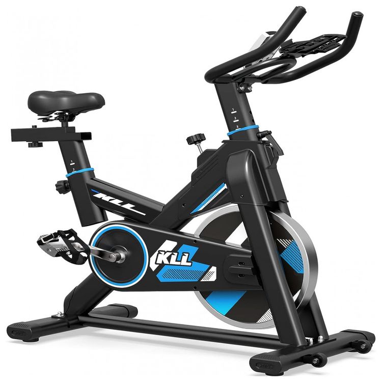 Bicicleta-Ergometrica-com-Suporte-para-Tablet-e-Banco-foto-0