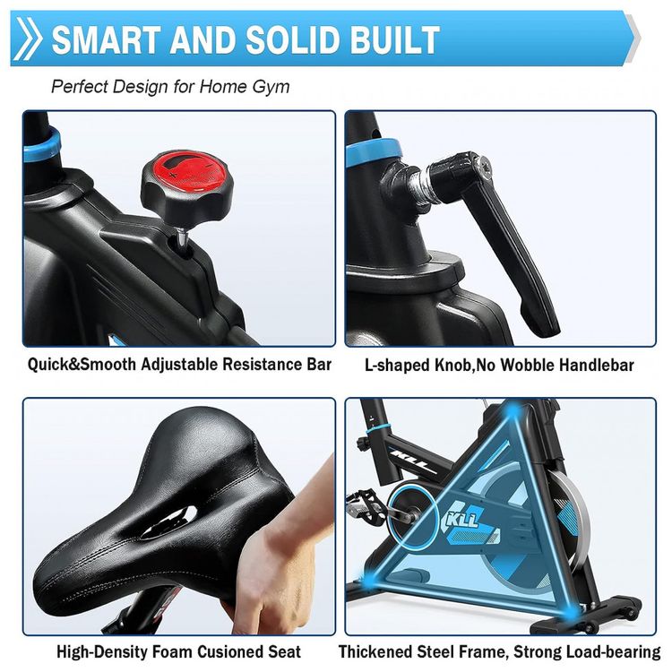 Bicicleta-Ergometrica-com-Suporte-para-Tablet-e-Banco-foto-4