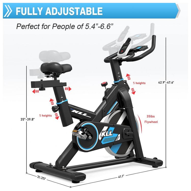 Bicicleta-Ergometrica-com-Suporte-para-Tablet-e-Banco-foto-5
