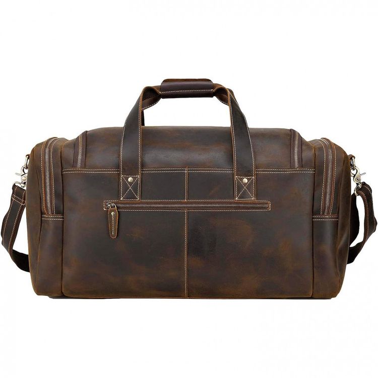 Polare-Bolsa-de-Viagem-Masculina-Classica-de-Couro--Marrom-foto-4