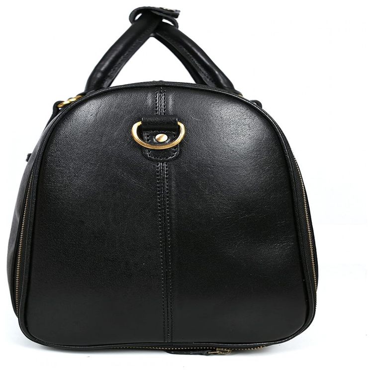 Aaron-Bolsa-de-Viagem-Masculina-Classica-de-Couro--Marrom-foto-5