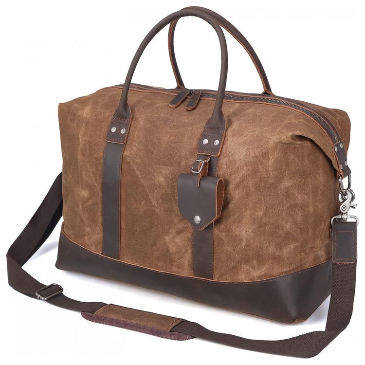 Bolsa-de-Viagem-Masculina-Classica-de-Couro-POLARE--Marrom-foto-0