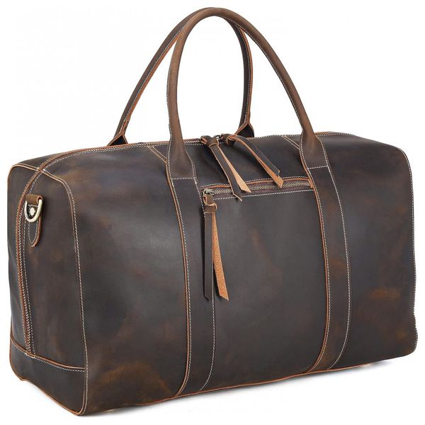 Polare-Bolsa-de-Viagem-Masculina-Classica-de-Couro--Marrom-foto-0