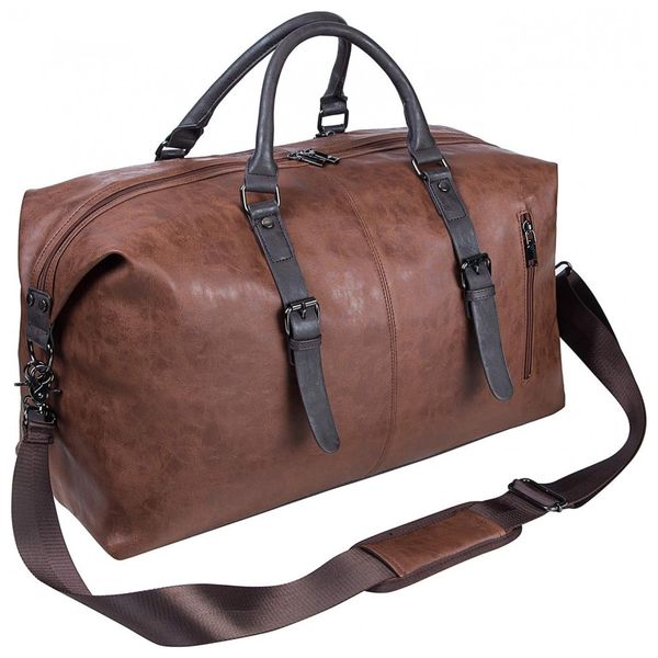 Seyfonia-Bolsa-de-Viagem-Masculina-Classica-de-Couro--Preta-foto-0
