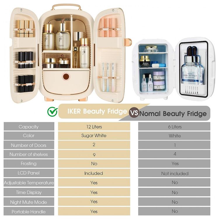 IKER-Mini-Geladeira-para-Skincare-12-Litros-Portatil-110V-foto-3