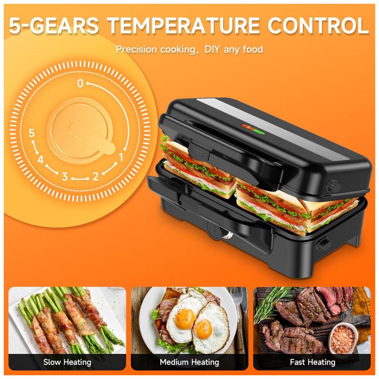 Sanduicheira-e-Maquina-de-Waffle-3-em-1-com-Controle-de-foto-3