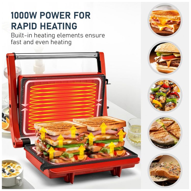 Sanduicheira-e-Grill-Eletrico-com-Tampa-de-Travamento-e-foto-5