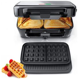 Sanduicheira-e-Maquina-de-Waffle-3-em-1-com-Controle-de-foto-0