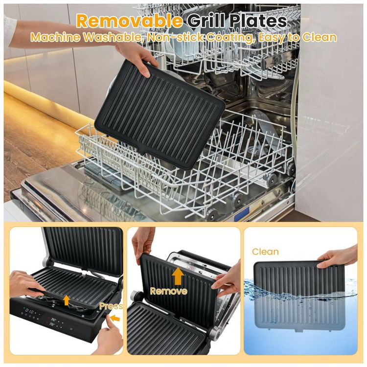 Sanduicheira-e-Grill-Eletrico-3-em-1-com-Superficie-foto-4