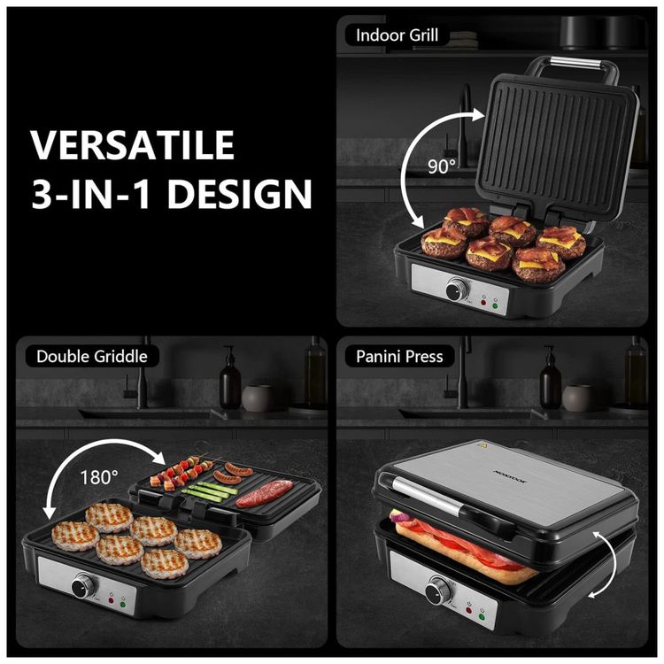 Sanduicheira-e-Grill-Eletrico-3-em-1-com-Superficie-foto-2