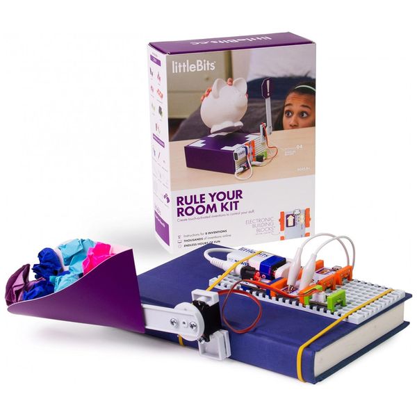 Kit de Eletrônica e Programação para Iniciantes de 8 Anos ou Mais, LittleBits