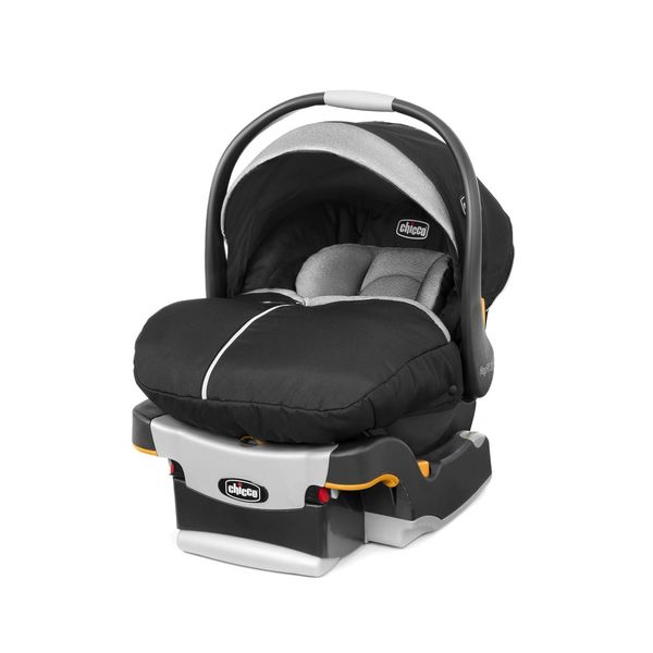 Cadeira de Bebê para Carro com Suporte, Chicco KeyFit 30 Zip, Preta