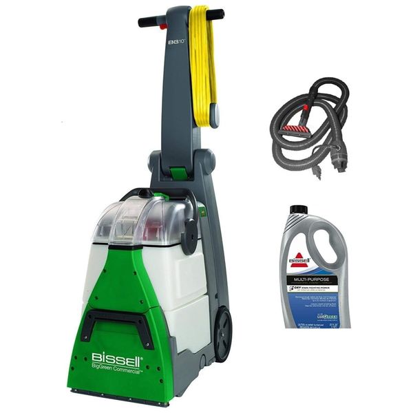 Extratora e Higienizadora Comercial para Carpetes e Estofados com 2 Motores e Ferramenta, 110V, Bissell BigGreen
