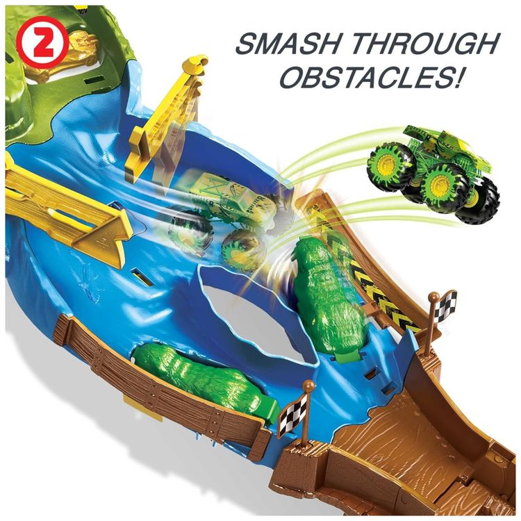 Pista-Monster-Trucks-Wreckin-Raceway-com-2-Caminhoes-foto-3