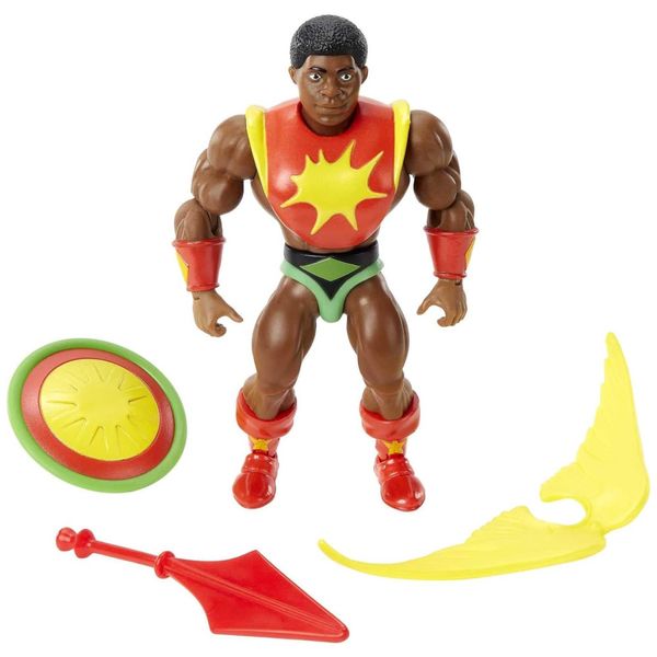 Boneco de Ação Colecionável Sun Man de 14 cm de Altura com 16 Articulações, Master Of The Universe