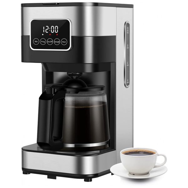 Cafeteira Programável até 10 Xícaras VBG com Controle Digital, 110V Prata