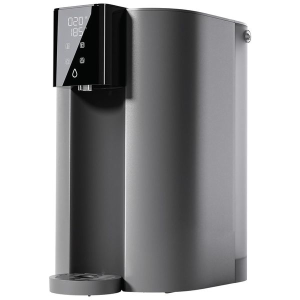 Filtro de Água de Bancada sem Instalação 3,2L com Dispensador, 5 Opções de Temperatura e 5 Estágios de Filtragem, 110V Waterdrop, Preto